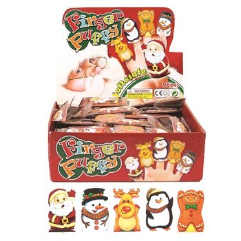 Boneka Jari Natal - Model: Figur Natal (96 pcs)