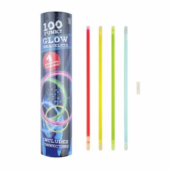 Gelang Glow In The Dark - 100 Pcs dalam Tabung
