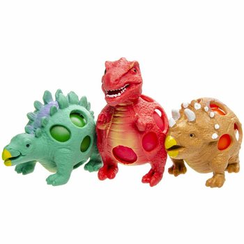 Bola Squishy Mesh Dinosaurus - Display (12 pcs)