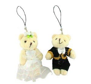 Boneka Beruang Pengantin Plush (50 pcs)