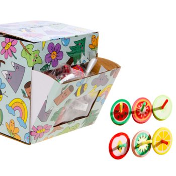 GASING KAYU CETAKAN BUAH - DALAM DISPLAY (42 pcs)