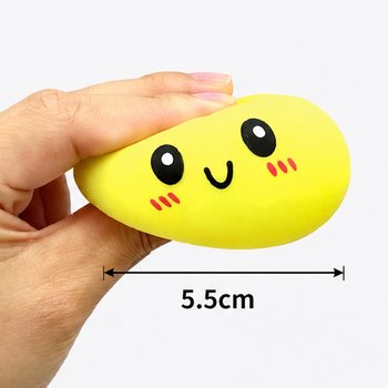 RAGE - Mainan Squishy Dumpling Bakpao KECIL (Ukuran 5.5 x 5.5 x 3 Cm) - Fidget Toy Viral 2026 (24 Pcs)