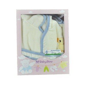 Jubah Mandi Anak BABY BOW Kuning / Biru