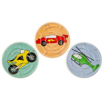 PERMAINAN KESABARAN BOLA - MODEL KENDARAAN (80 pcs)