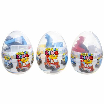 Balok Susun Bricks Besar dalam Telur Kejutan - Display (24 pcs)