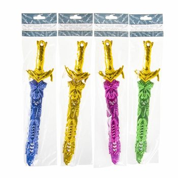 PEDANG MAINAN WARNA METALIK, PANJANG 33 CM (36 pcs)