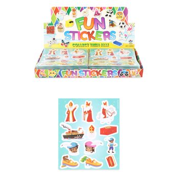 FUN STICKERS &ndash; MODEL: SINTERKLAS (120 pcs)