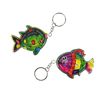 GANTUNGAN KUNCI GAME KETANGKASAN - MODEL: IKAN (12 pcs)