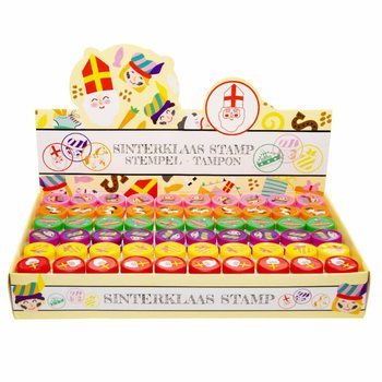 STEMPEL SINTERKLAAS DALAM DISPLAY (60 pcs)