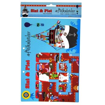 Kalender Hitung Mundur Sinterklaas & Piet - Model 2 (isi 9 pcs)