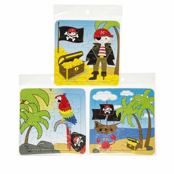 Mix Puzzle Bajak Laut - 14 x 14 Cm (50 Pcs)