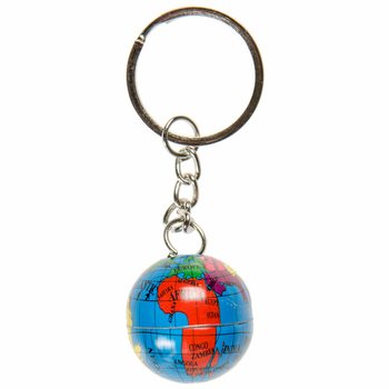 GANTUNGAN KUNCI BOLA DUNIA LOGAM (48 pcs)