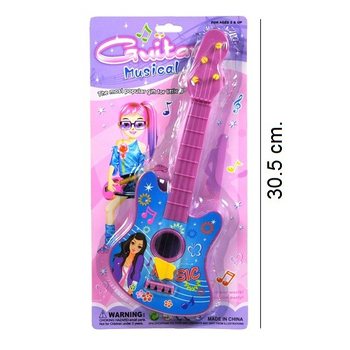 Gitar Mainan dengan Kartu (6 pcs)