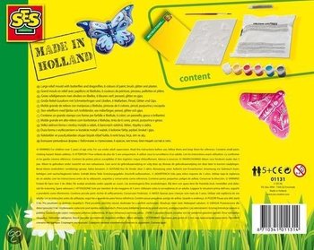 SES Creative Set Cetak dan Lukis - Kupu-Kupu (1 Pcs)