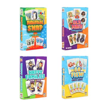 MIX 4 VARIAN CLASSIC CARD GAMES - DALAM DISPLAY (12 pcs)