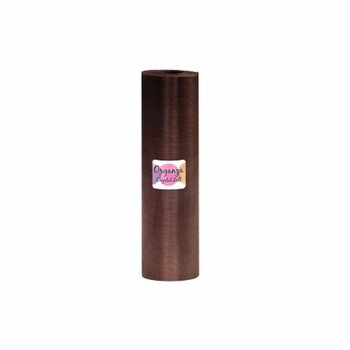 Rol Organza - 28 Cm x 25 METER - Warna Cokelat (1 pcs)
