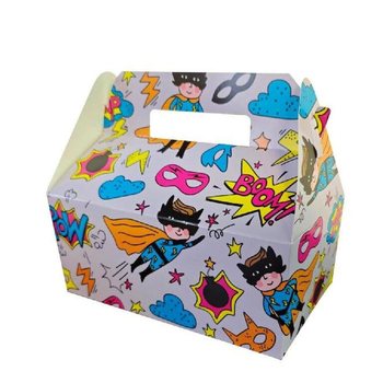 Kotak Menu Anak Superhero - 22,5 x 12 x 9,5 cm (24 pcs)
