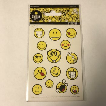 LEMBAR STIKER: SMILEY’S, Ukuran 16 x 9 cm (10 pcs)