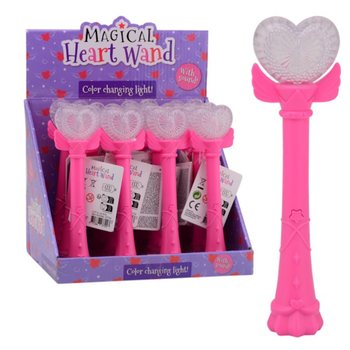 TONGKAT SIHIR HATI MENYALA - LAMPU & SUARA - DISPLAY (12 pcs)