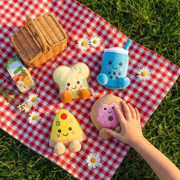 BONEKA PLUSH FOOD - 13 CM - CAMPUR (12 pcs)