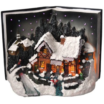 Desa Natal Bentuk Buku dengan Lampu Glow