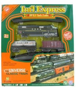 Mainan Set Kereta Api Klasik INTERNATIONAL TRAIN EXPRESS