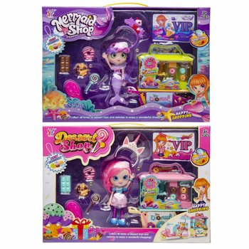 SET MAINAN TOKO DONAT DENGAN BONEKA DAN BANYAK AKSESORI - KOTAK HADIAH MEWAH (1 Pcs)
