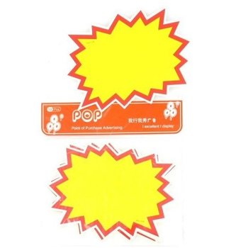 Papan Promo Diskon - Model 4 (10 pcs)