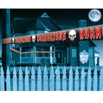 GARIS POLISI HORRORZONE - 15 METER (9 pcs)