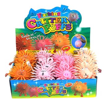 Bola Puffer "Critter" 8 cm. DISKON KARENA LAMPU MATI (12 pcs)