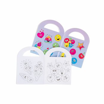 Buku Mewarnai Smiley Kecil dengan Stiker (48 pcs.)