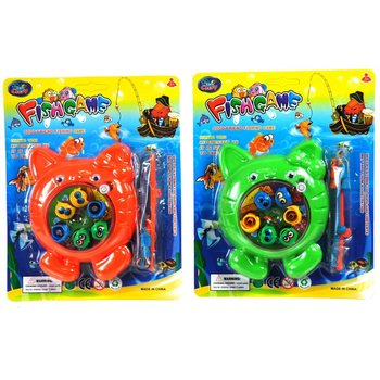 Mainan Pancing Ikan Kemasan Kartu (12 pcs.)