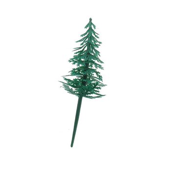 DEKORASI KUE - TUSUKAN POHON PINUS (100 pcs)