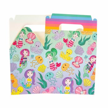 Kotak Menu Mermaid / Kotak Souvenir (12 Buah)