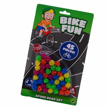BIKE FUN - 45x Manik-Manik Jari-Jari Sepeda pada Kartu (1 pcs)