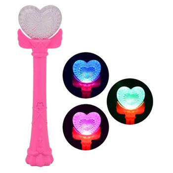 TONGKAT SIHIR HATI MENYALA - LAMPU & SUARA - DISPLAY (12 pcs)