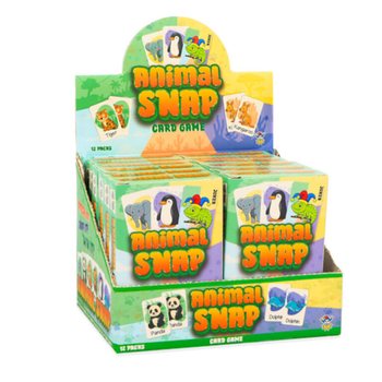 PERMAINAN KARTU ANIMAL SNAP - KARTU HEWAN 36 KARTU - DISPLAY (12 pcs)