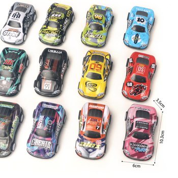 Mobil Balap Logam Pull Back dalam Kantong Kado (24 pcs)