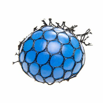 SQUISHY MESH BALL - Diameter: 5 CM - CAMPURAN WARNA CERAH DALAM DISPLAY (24 pcs)