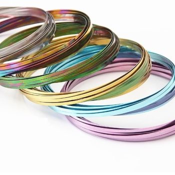 **RAGE 2018** Magic Rings / Flow Rings - Cincin Ajaib 3D Kinetik - MULTI COLOR | DENGAN KARTU (10 Pcs)