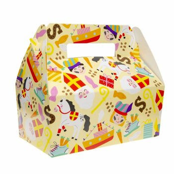 Kotak Menu Sinterklaas - 22.5 x 12 x 9.5 Cm (24 pcs)