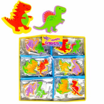 Set 2 Pcs Penghapus DINO dalam Display (36 set)