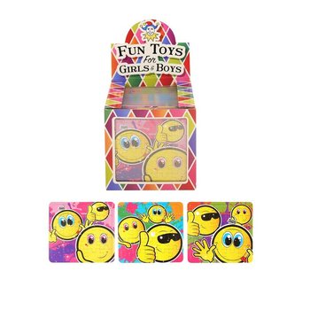 PUZZLE SMILEY – 13 x 12 cm – DALAM DISPLAY (108 pcs)