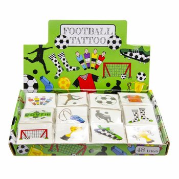 Tato Fun Sepak Bola - Display 48 Bungkus (12 Tato per bungkus)