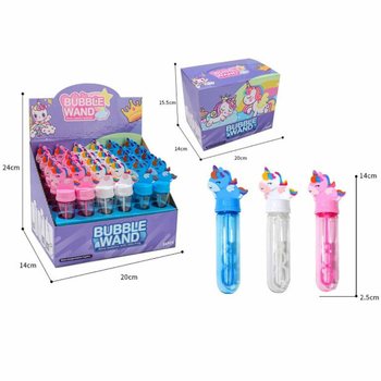 Display Gelembung Sabun Unicorn (24 Pcs)