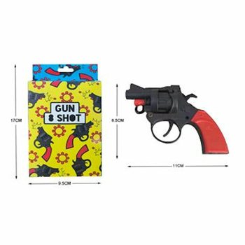 Pistol Kertas 8 Tembakan dalam Kotak - Warna (6 pcs)