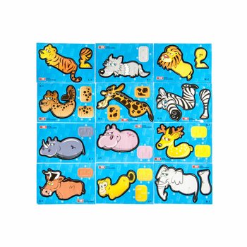 Puzzle 3D Busa Hewan Liar (48 pcs)