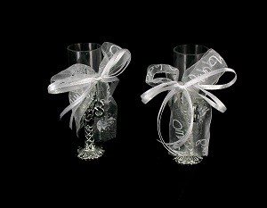 GELAS SAMPANYE DEKORASI (6 pcs)