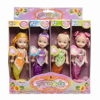 Boneka Putri Duyung Mermaid Kecil dalam Display (16 pcs)