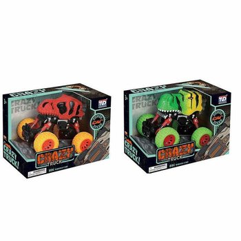 Truk Monster Dinosaurus Pull Back Besar - Kotak Hadiah Mewah (2 pcs)
